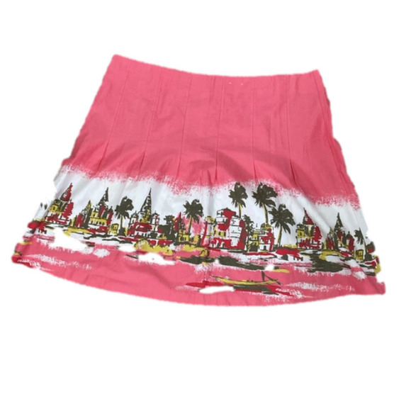 Old Navy (Just Below Waist) City Print Summer Skirt Size 18 - Picture 5 of 7